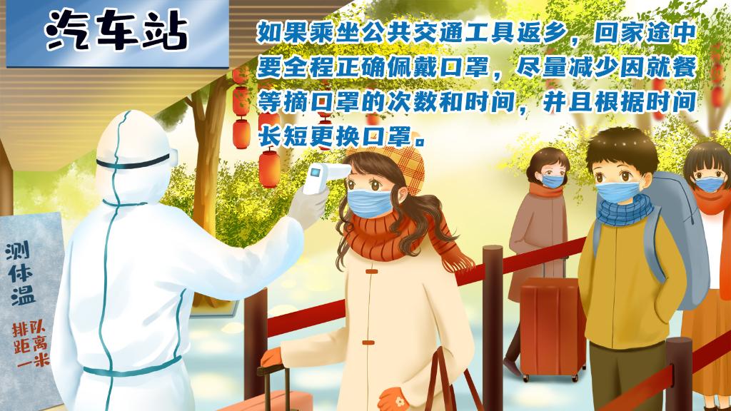 春運(yùn)進(jìn)行時(shí)，人在旅途如何做好防護(hù)？