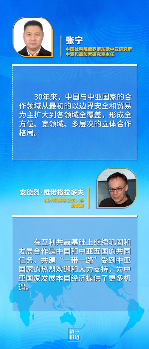 第一報道 | 建交三十年，習(xí)主席這樣評價與中亞五國關(guān)系