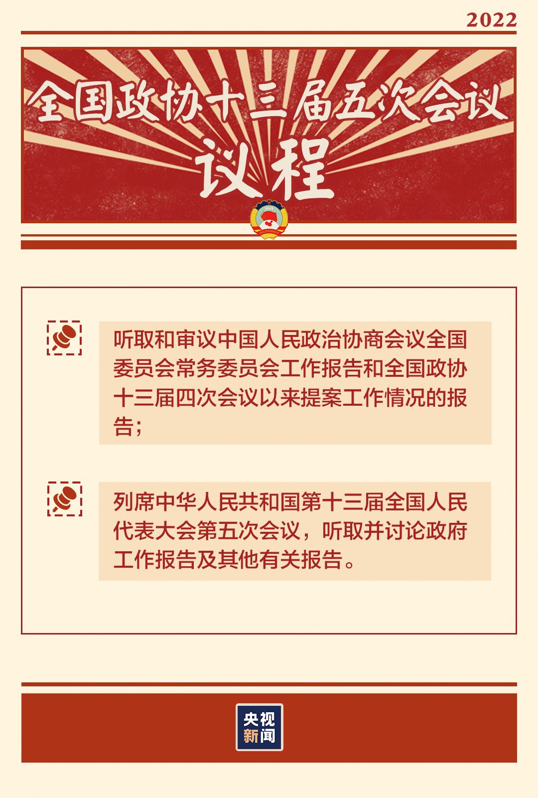 “兩會(huì)時(shí)間”即將開(kāi)啟，這些要點(diǎn)提前看→