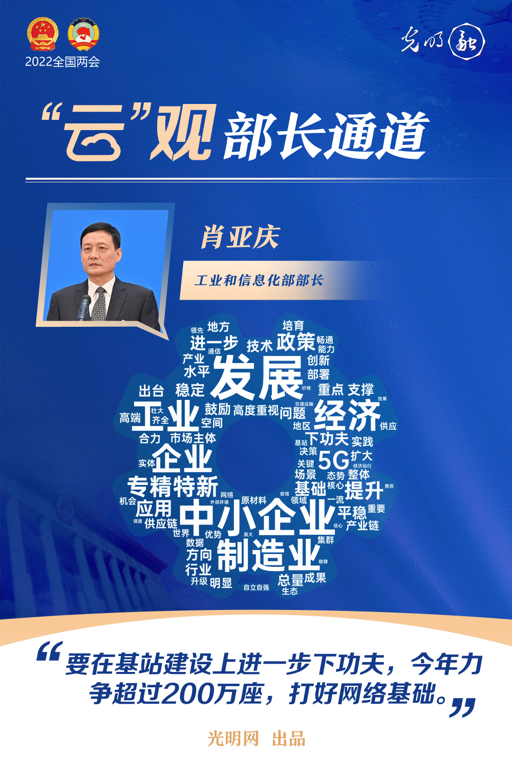 【“云”觀部長(zhǎng)通道】一組詞云海報(bào)，帶你聆聽三位部長(zhǎng)今年工作規(guī)劃