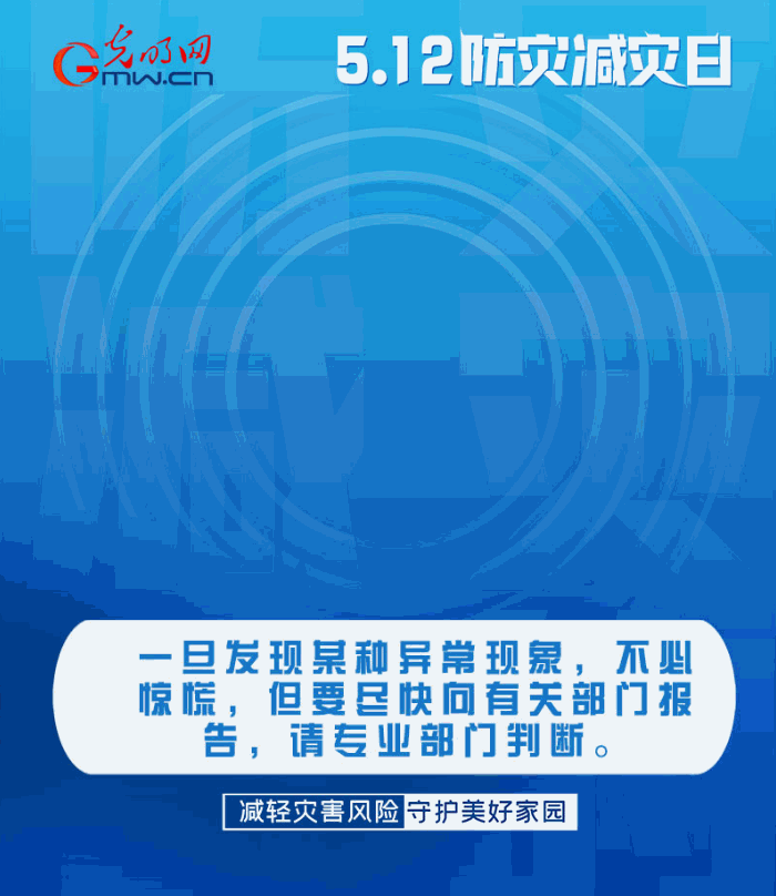 【動(dòng)態(tài)海報(bào)】減輕災(zāi)害風(fēng)險(xiǎn)，從這10個(gè)字開始