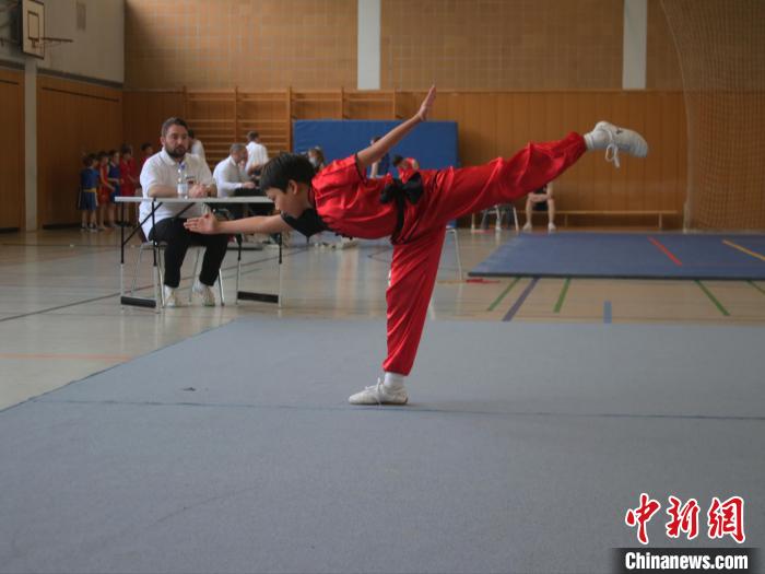圖為活動現(xiàn)場。　德國武術(shù)聯(lián)合會供圖。