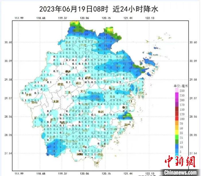 長三角地區(qū)進(jìn)入強降雨集中期雨勢進(jìn)一步增強