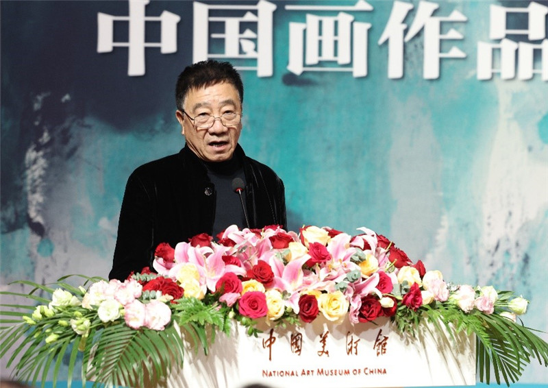 任建國致辭。主辦方供圖
