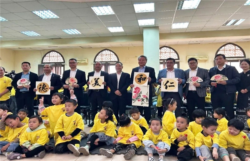 圖為2023“中華文化大樂園—埃及開羅營”閉幕式活動(dòng)現(xiàn)場。主辦方供圖