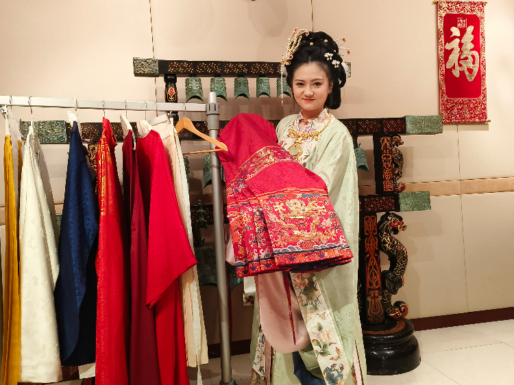 馬耳他中國文化中心的漢服展示。馬耳他中國文化中心供圖