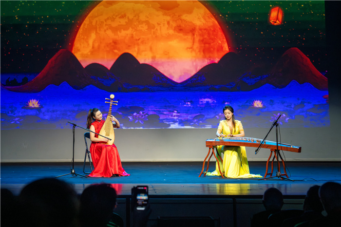  現(xiàn)場表演。中國駐希臘大使館供圖