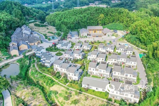 俯瞰大灣村。人民網(wǎng) 陳若天攝