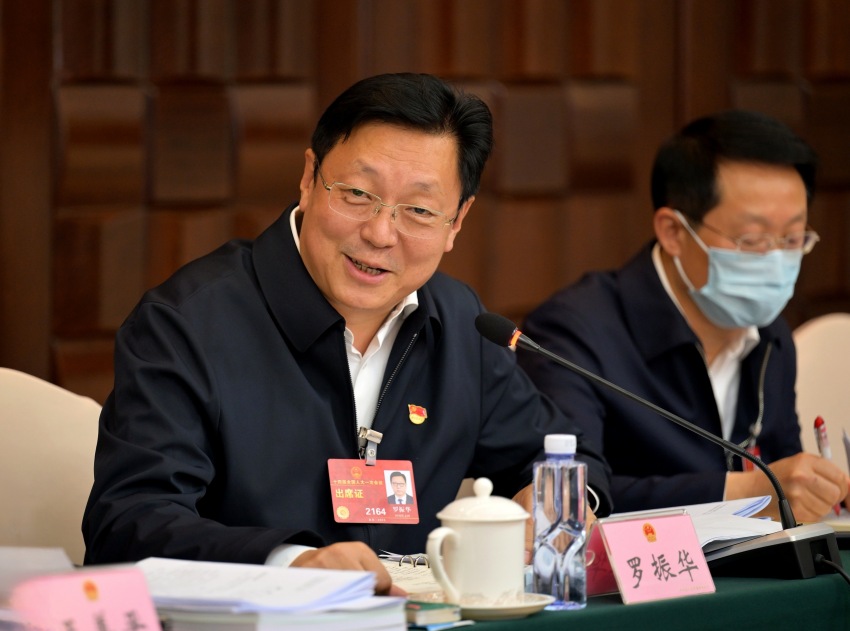 全國人大代表羅振華。