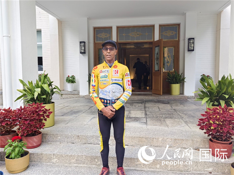 9月6日，卡里姆·穆斯塔在摩洛哥駐華大使官邸。人民網(wǎng)記者 王晶攝