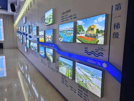 長江水跨越13級“階梯”一路北上。人民網(wǎng)記者 黃鈺攝