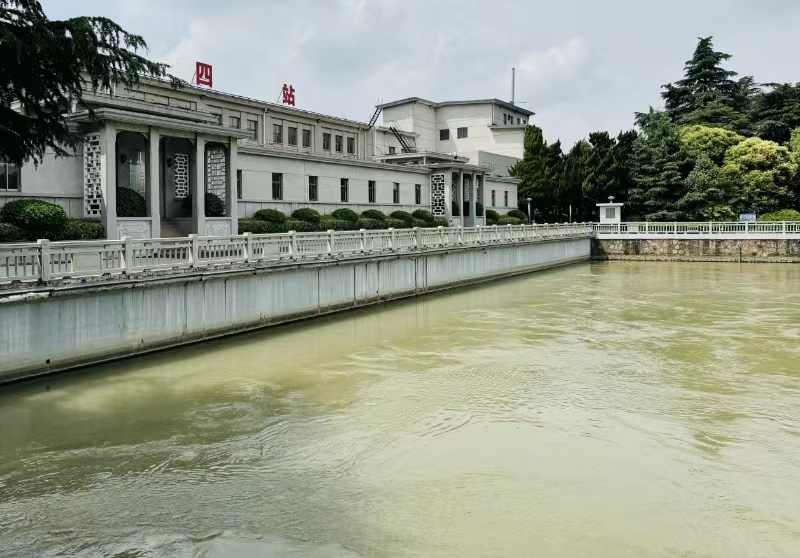 江都水利樞紐。受訪對象供圖