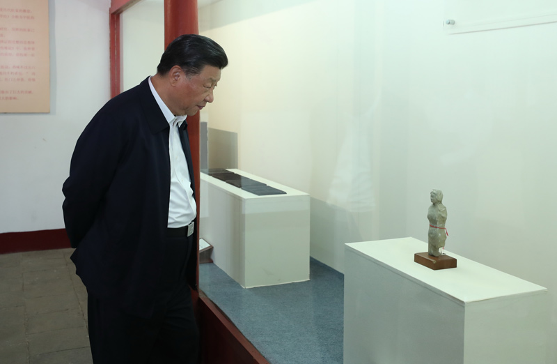 2021年5月12日，習(xí)近平總書記在南陽市考察東漢醫(yī)學(xué)家張仲景的墓祠紀(jì)念地醫(yī)圣祠。