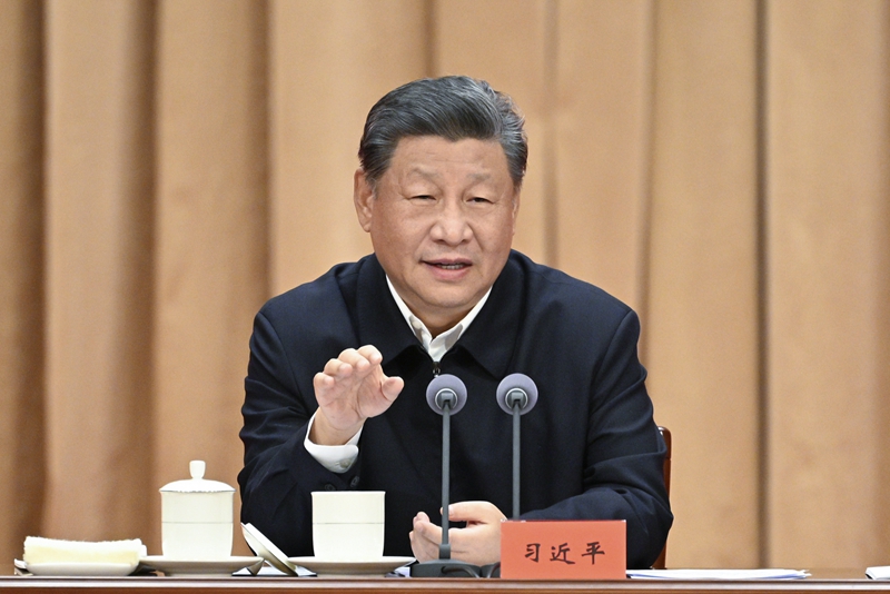 2024年10月29日，習(xí)近平在省部級(jí)主要領(lǐng)導(dǎo)干部學(xué)習(xí)貫徹黨的二十屆三中全會(huì)精神專題研討班開班式上發(fā)表重要講話。